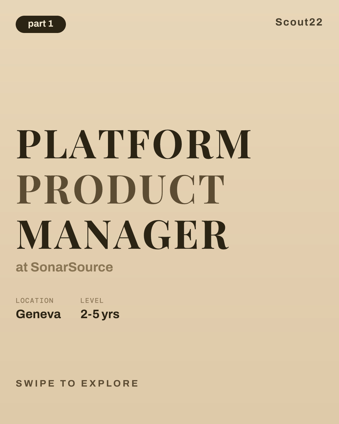 Platform Product Manager at SonarSource