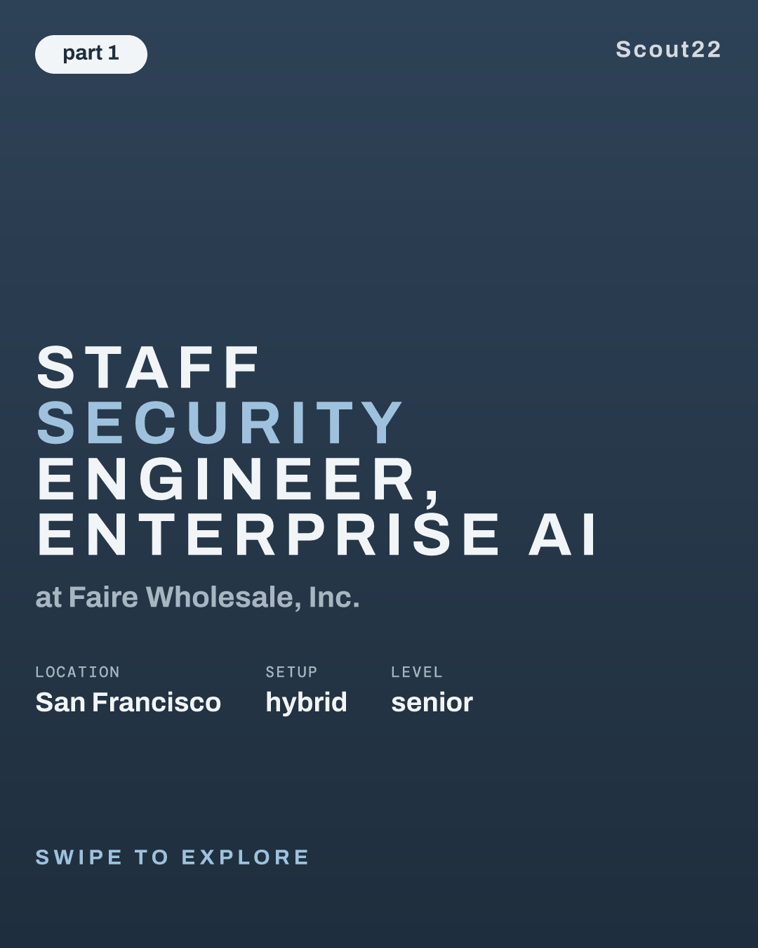 Staff Security Engineer, Enterprise AI at Faire Wholesale, Inc.