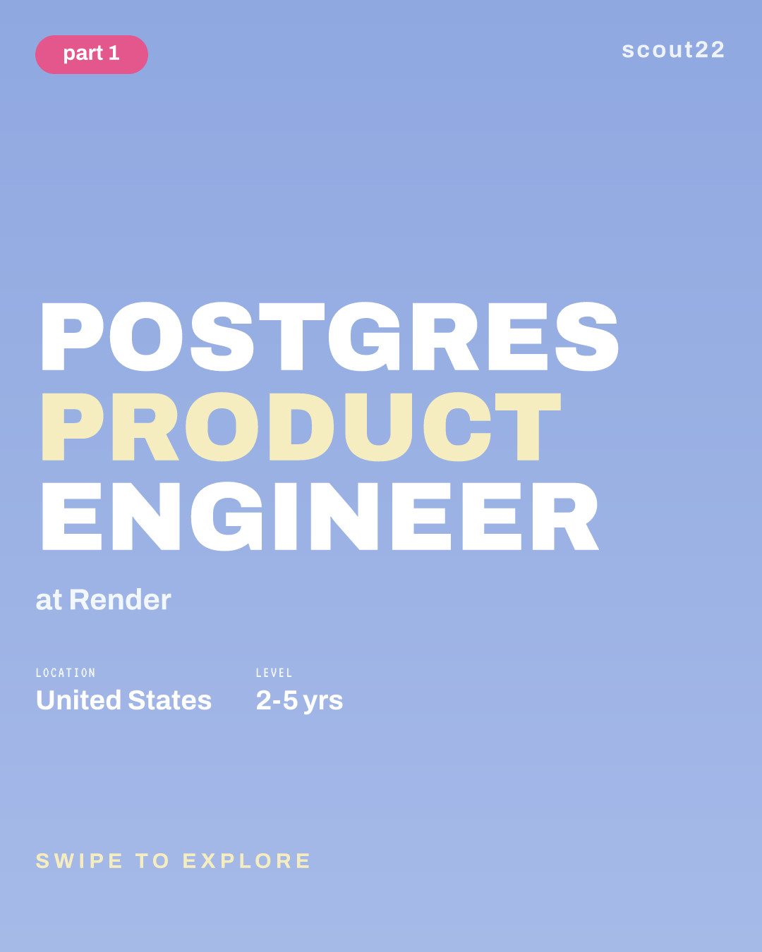 Postgres Product Engineer at Render