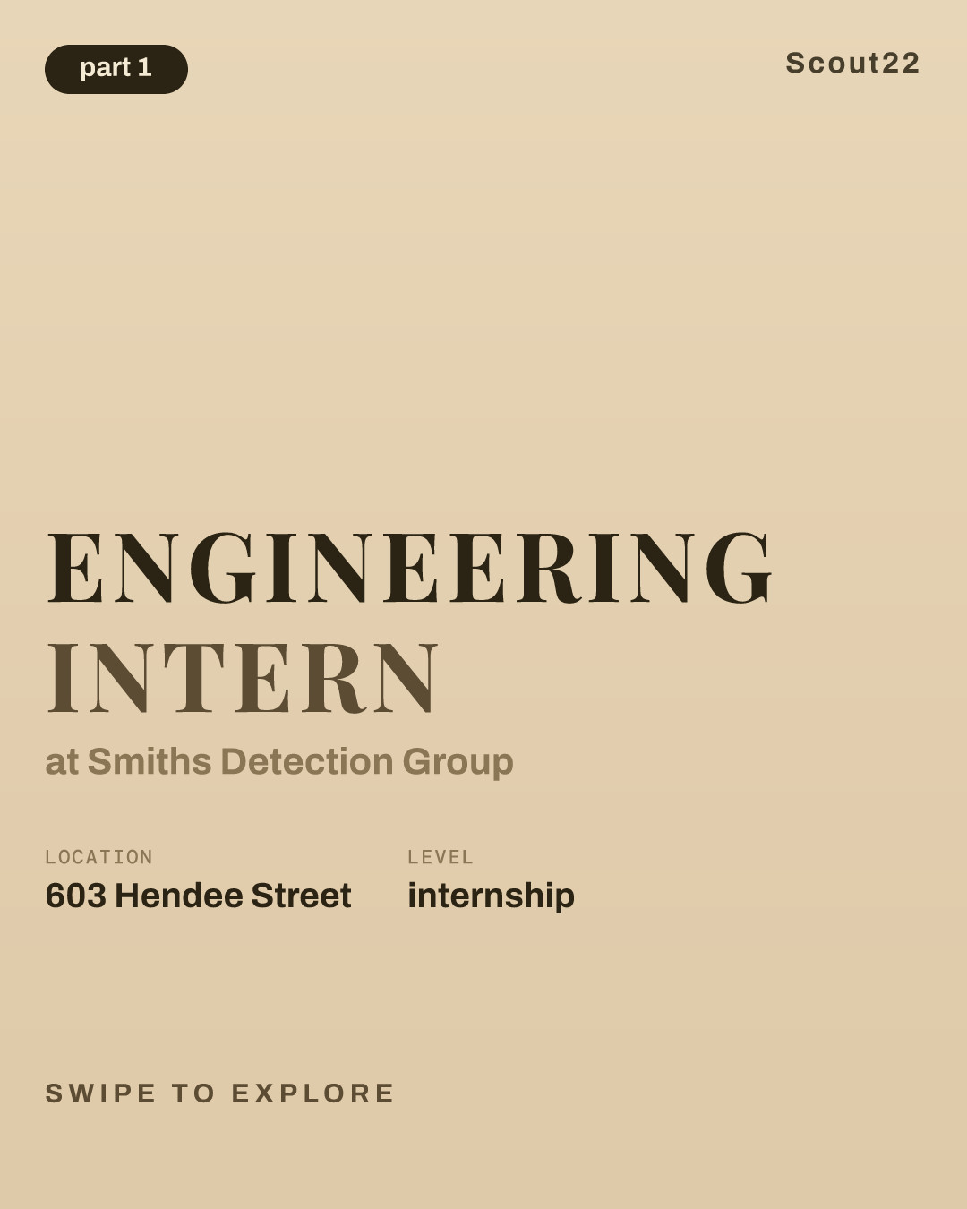 Engineering Intern at Smiths Detection Group