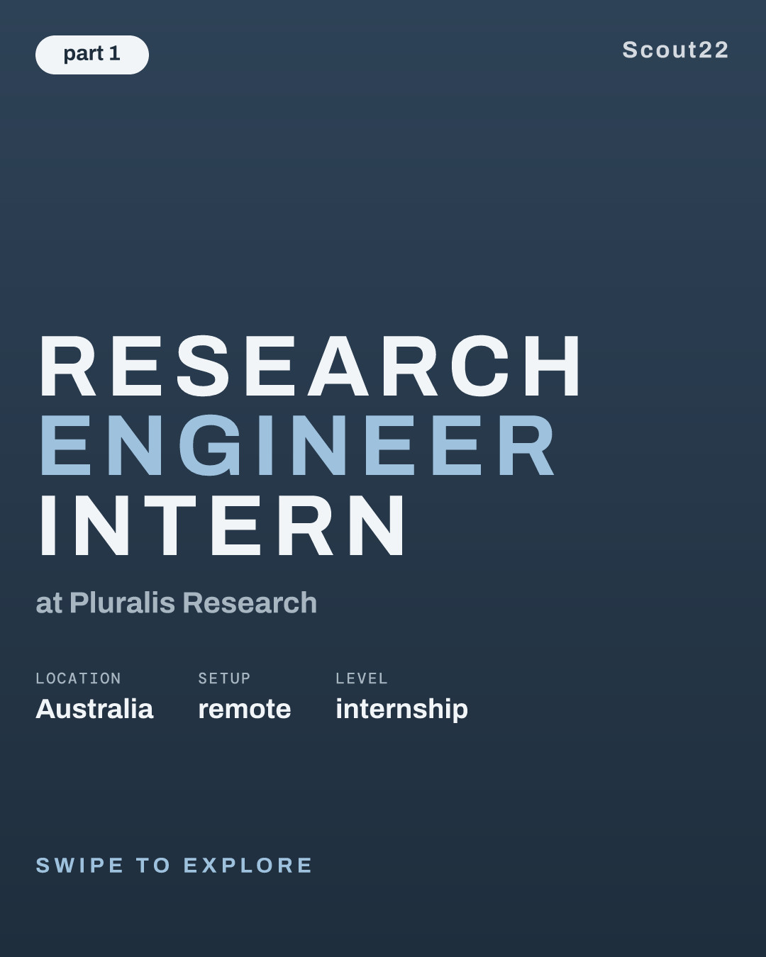 Research Engineer Intern at Pluralis Research