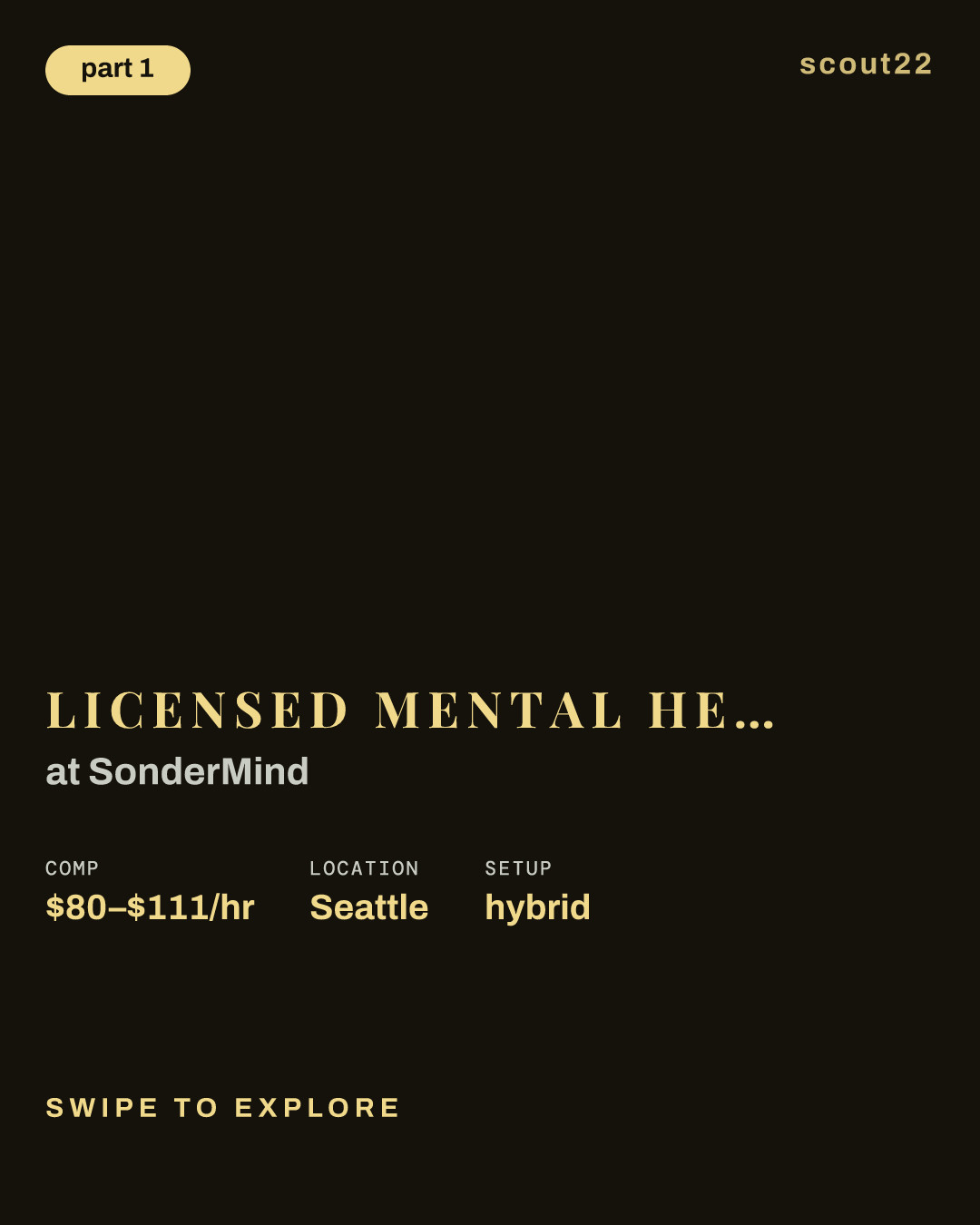 Licensed Mental Health Therapist (Washington) at SonderMind