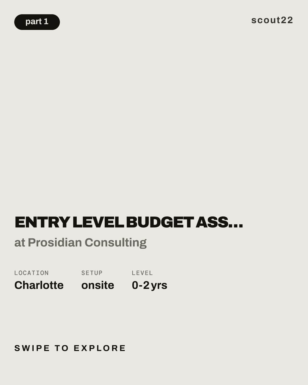Entry Level Budget Assistant | Budget Assistant [COC0038037] at Prosidian Consulting