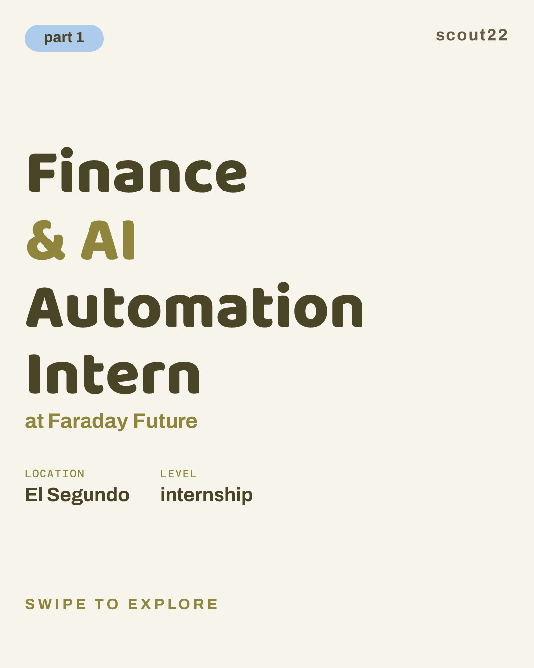 Finance & AI Automation Intern at Faraday Future