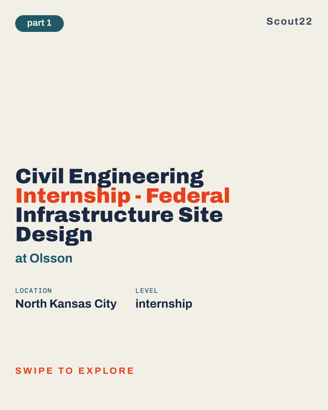 Civil Engineering Internship - Federal Infrastructure Site Design at Olsson
