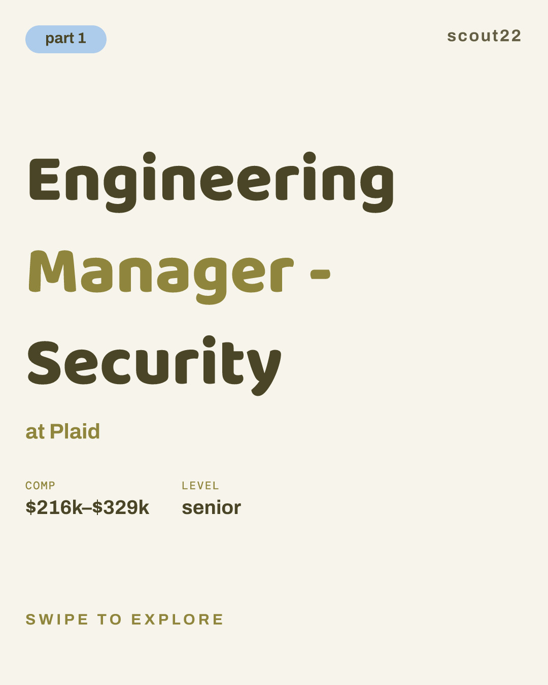 Engineering Manager - Security at Plaid