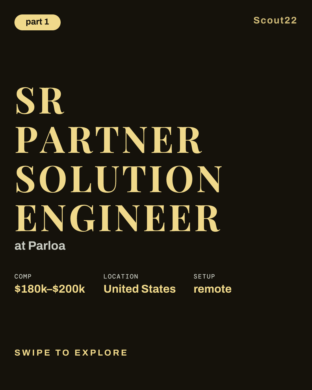 Sr Partner Solution Engineer at Parloa