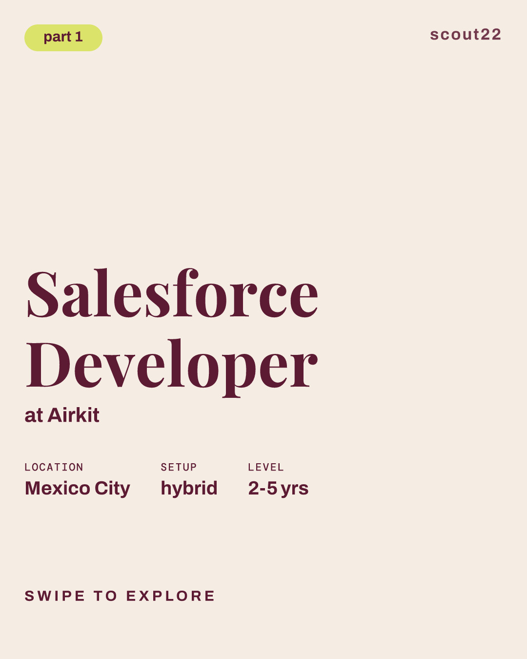 Salesforce Developer at Airkit