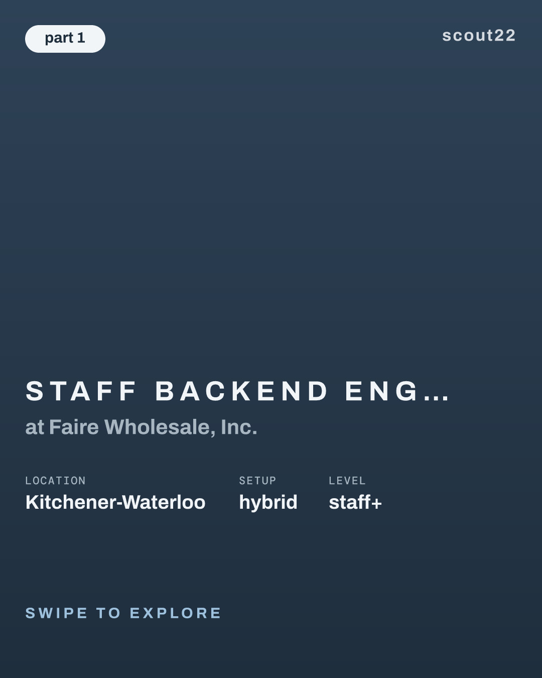 Staff Backend Engineer - Search FX (Discovery Experience) at Faire Wholesale, Inc.