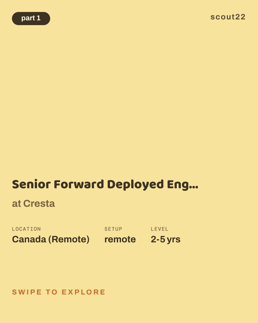 Senior Forward Deployed Engineer (AI Agent) at Cresta