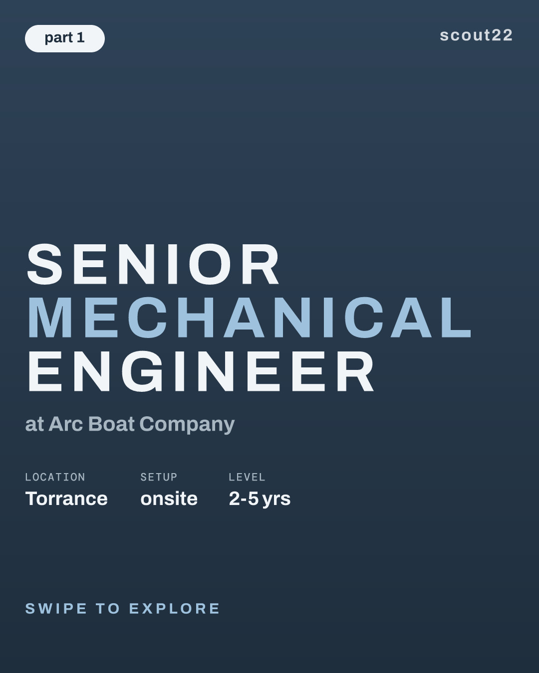 Senior Mechanical Engineer at Arc Boat Company