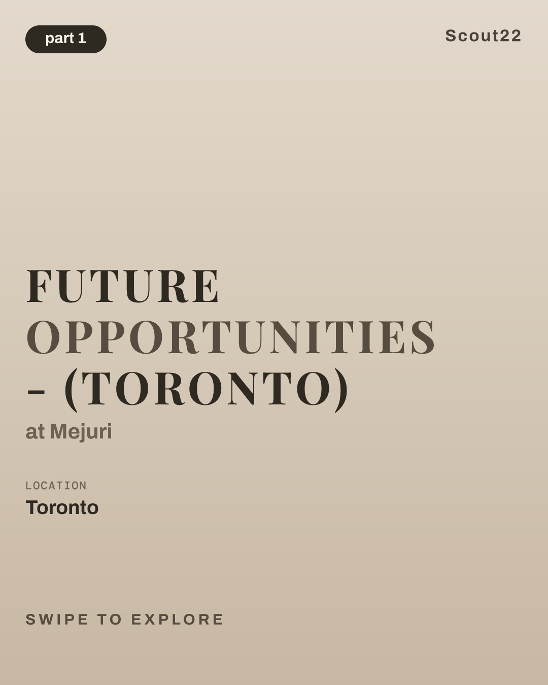Future Opportunities - (Toronto) at Mejuri