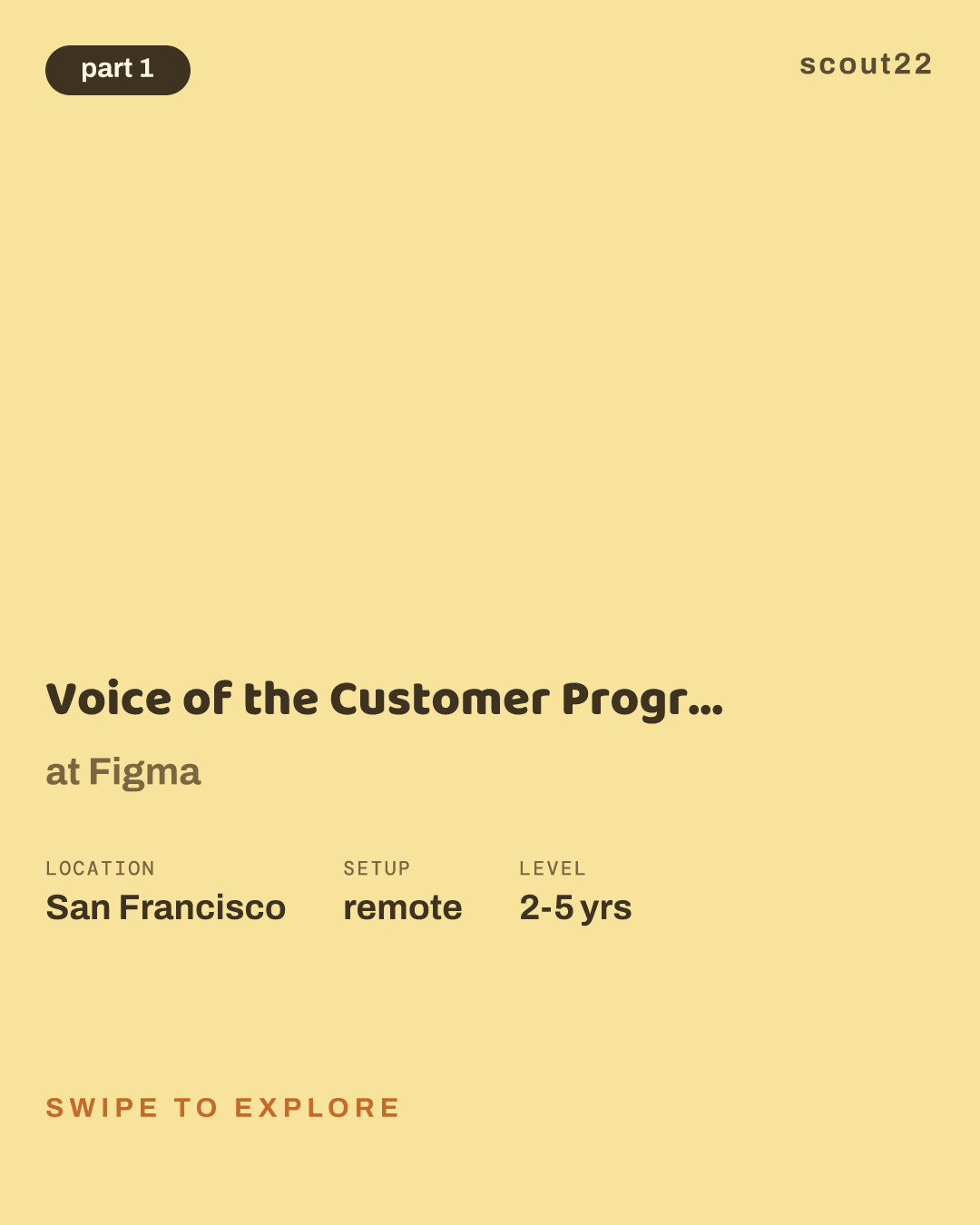 Voice of the Customer Program Manager at Figma