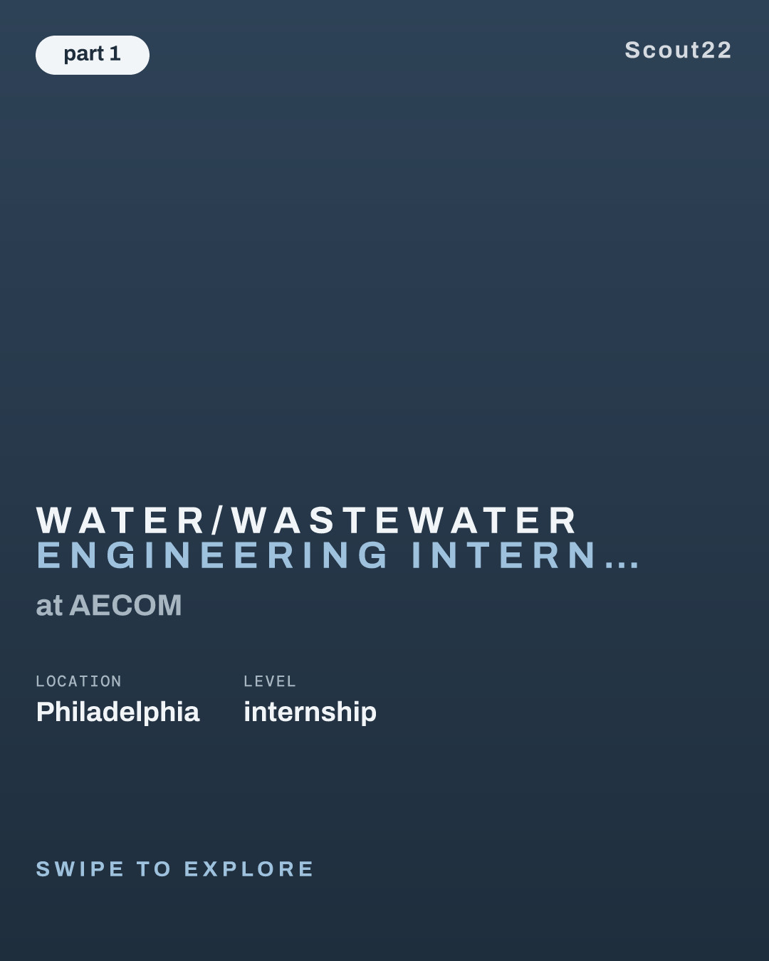 Water/Wastewater Engineering Interns - Networking Event with AECOM - Philadelphia at AECOM