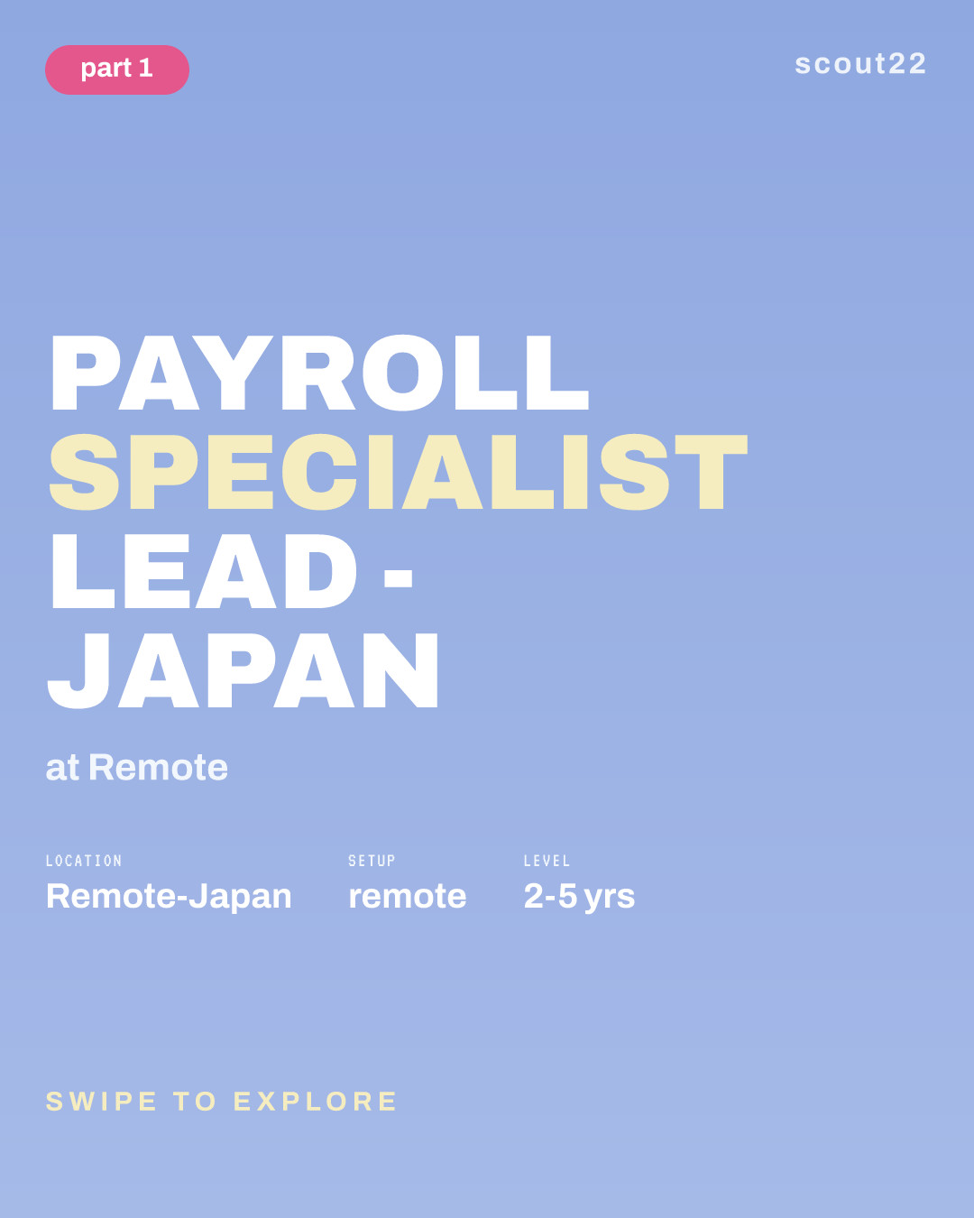 Payroll Specialist Lead - Japan at Remote