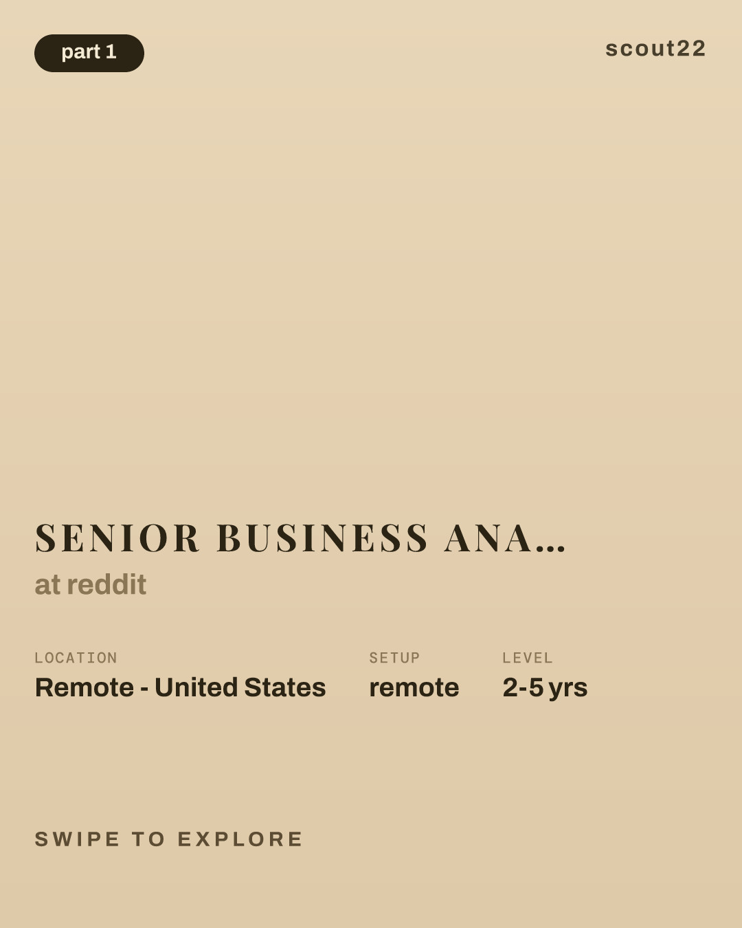 Senior Business Analyst, Revenue Analytics at reddit
