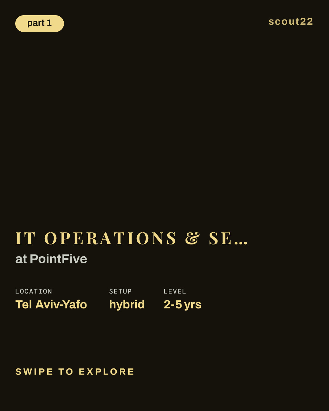 IT Operations & Security Specialist at PointFive