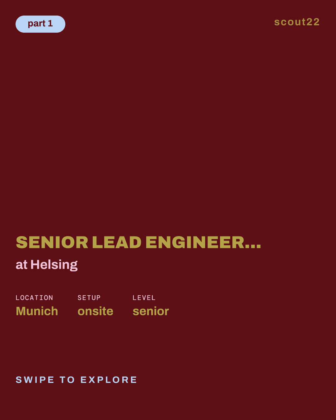 Senior Lead Engineer Electronic Warfare and Survivability at Helsing