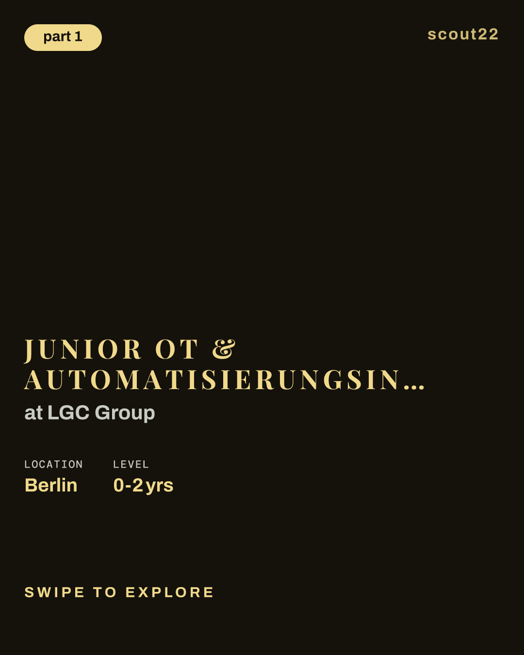 Junior OT & Automatisierungsingenieur*in (m/w/d) at LGC Group