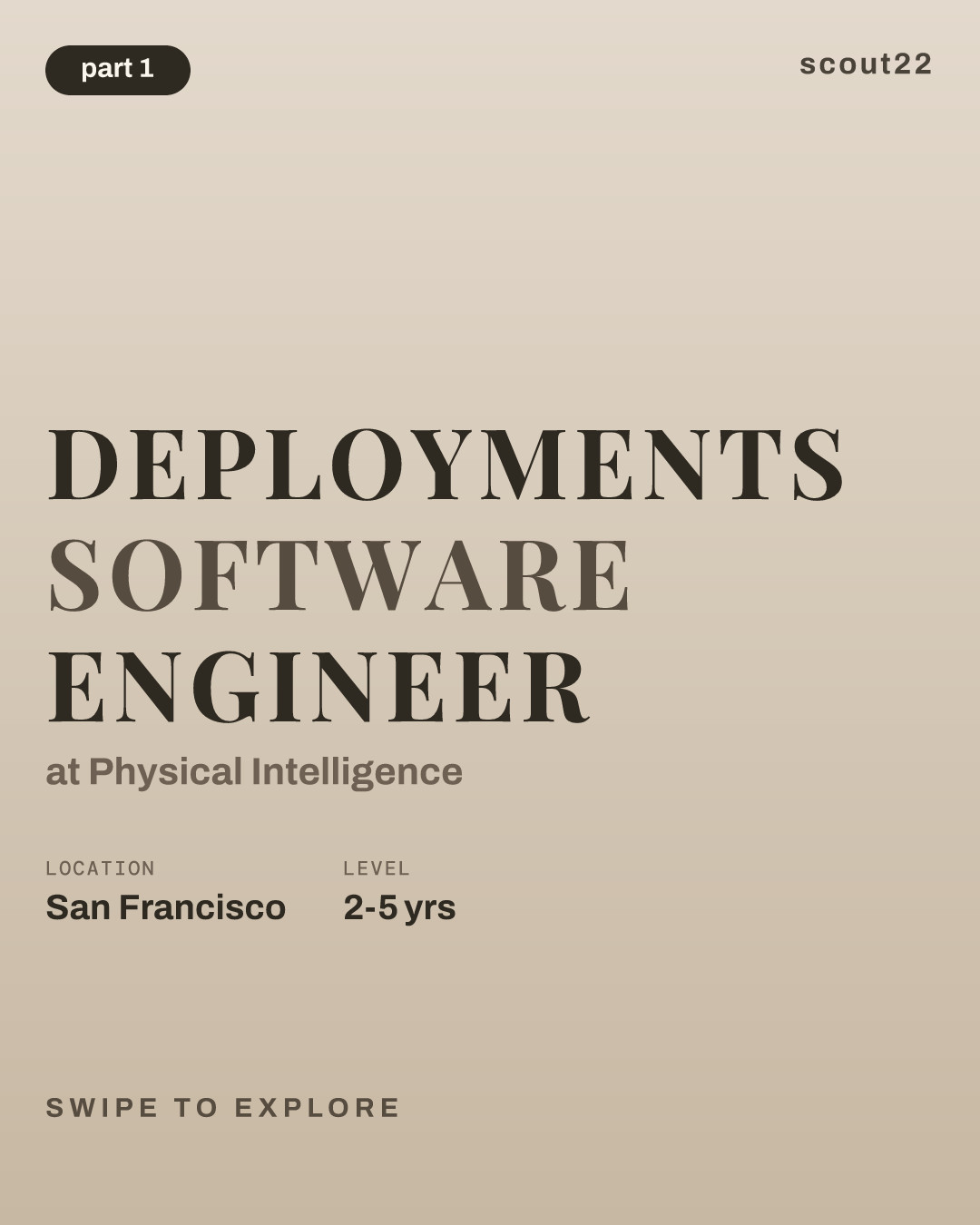 Deployments Software Engineer at Physical Intelligence