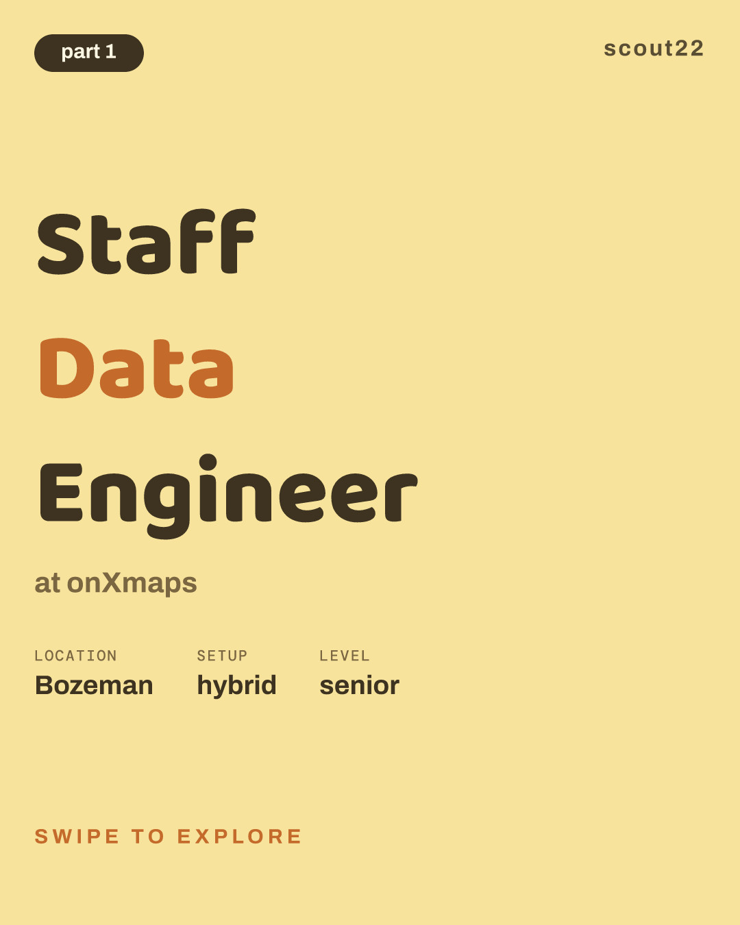 Staff Data Engineer at onXmaps