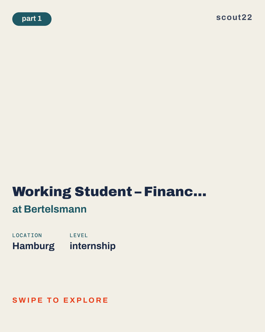 Working Student – Financial Controlling (m/f/d) at Bertelsmann