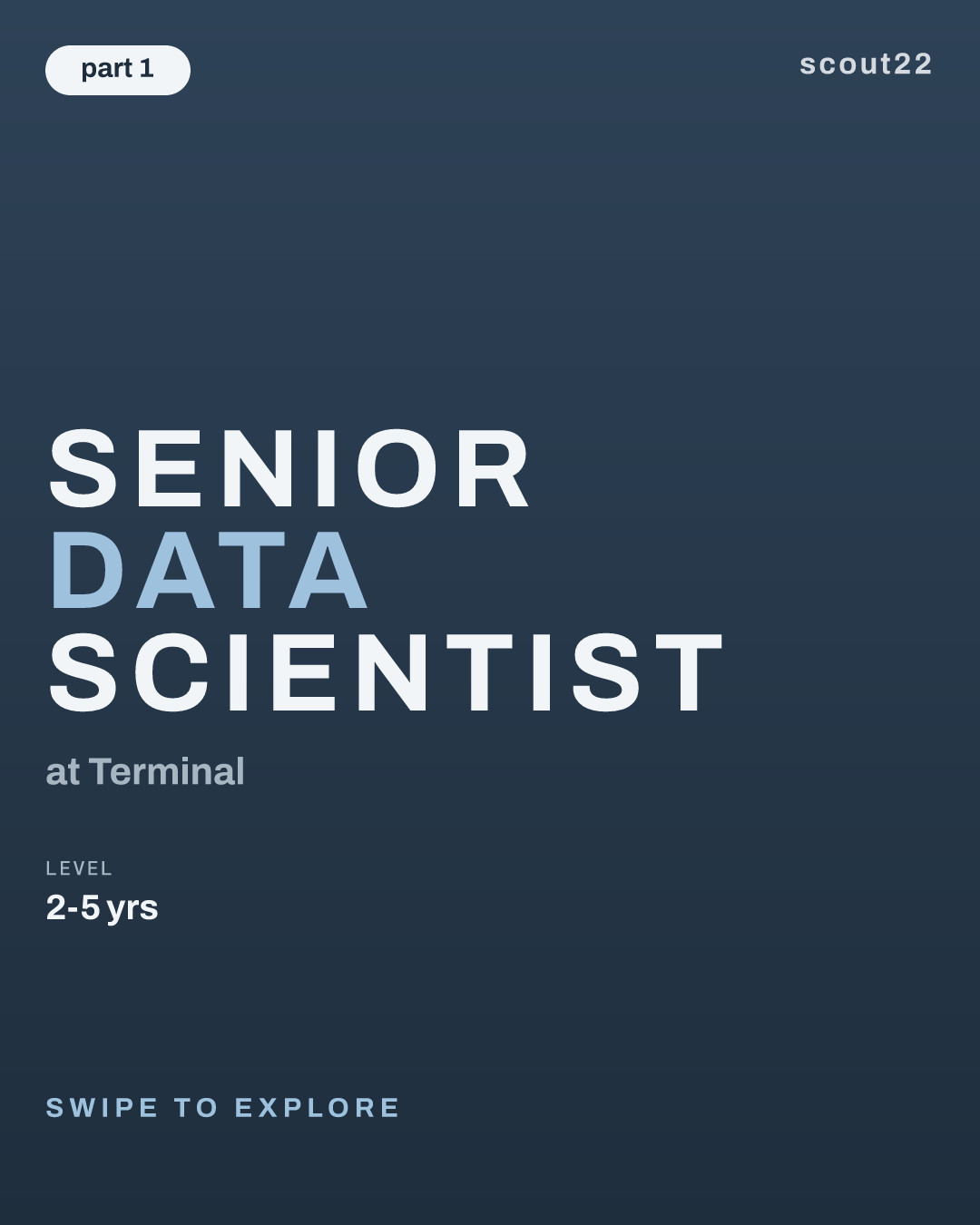 Senior Data Scientist at Terminal