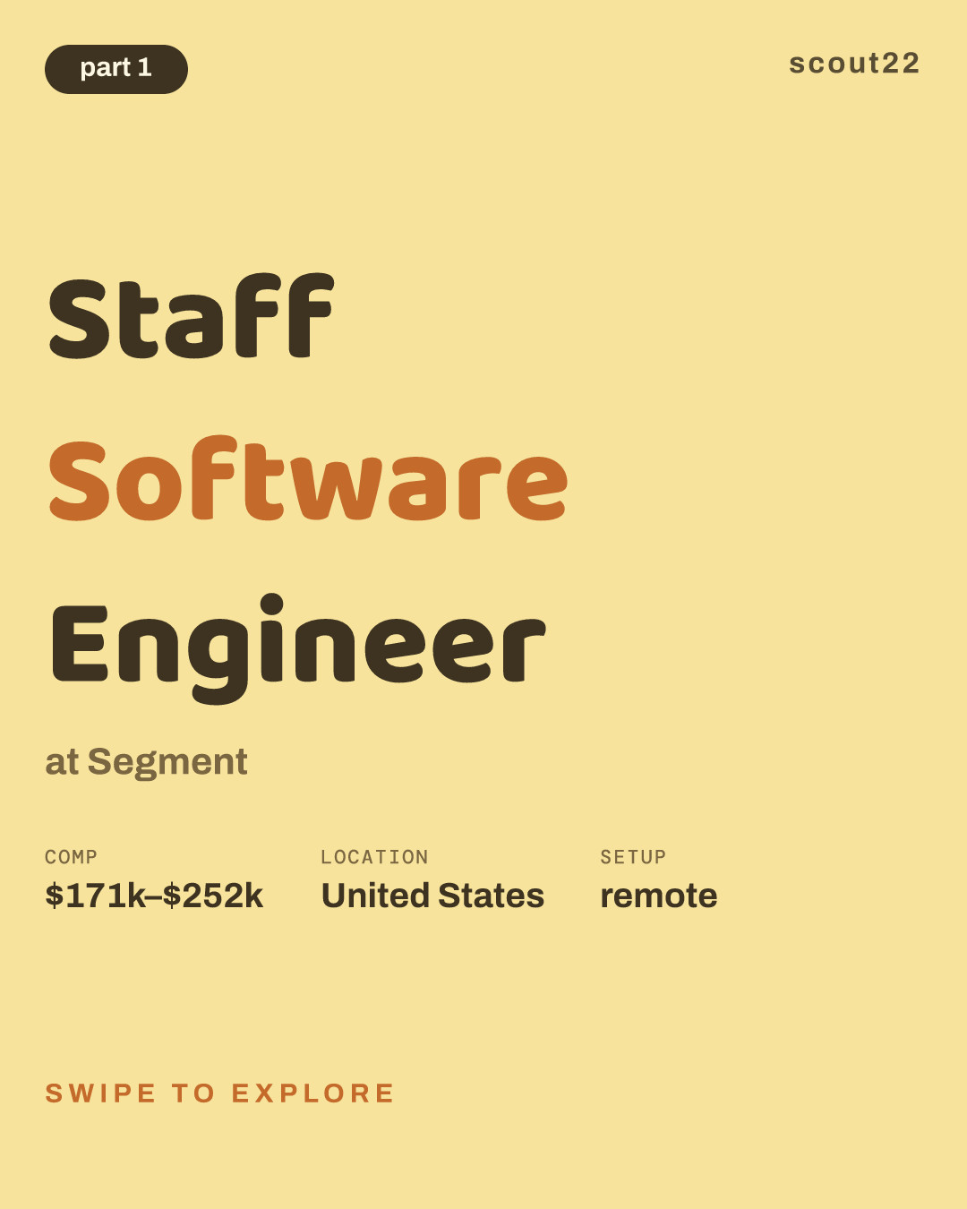 Staff Software Engineer at Segment