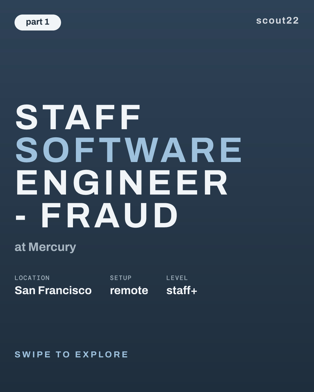 Staff Software Engineer - Fraud at Mercury