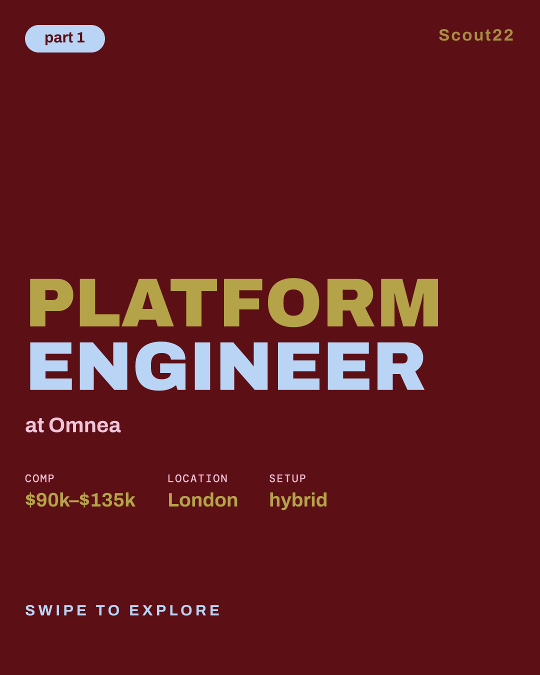Platform Engineer at Omnea