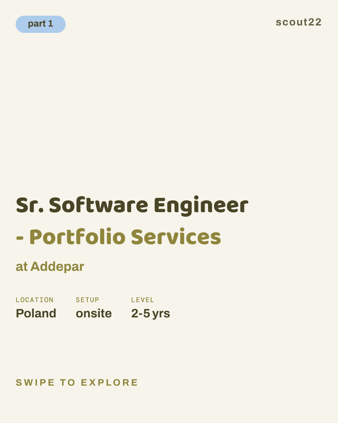 Sr. Software Engineer - Portfolio Services at Addepar