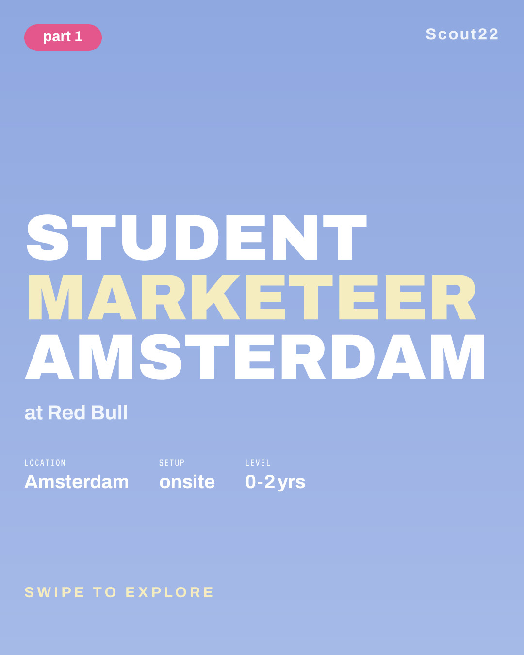 Student Marketeer Amsterdam at Red Bull