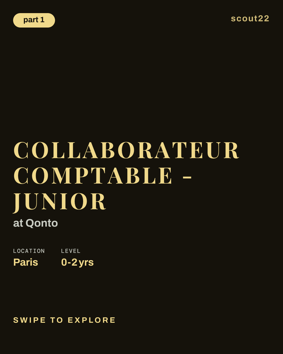 Collaborateur Comptable - Junior at Qonto