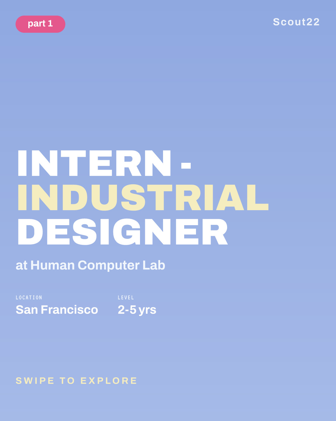 Intern - Industrial Designer at Human Computer Lab