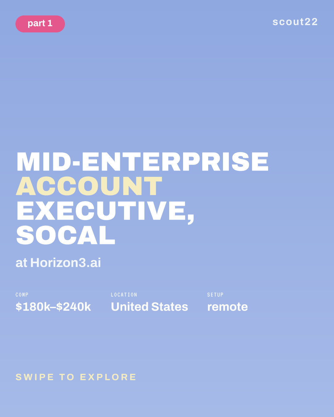 Mid-Enterprise Account Executive, SoCal at Horizon3.ai