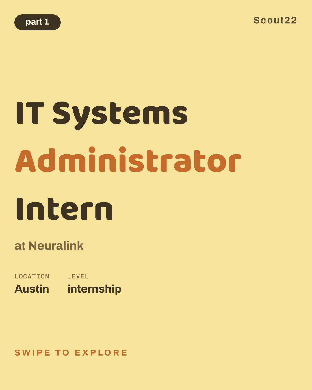 IT Systems Administrator Intern at Neuralink