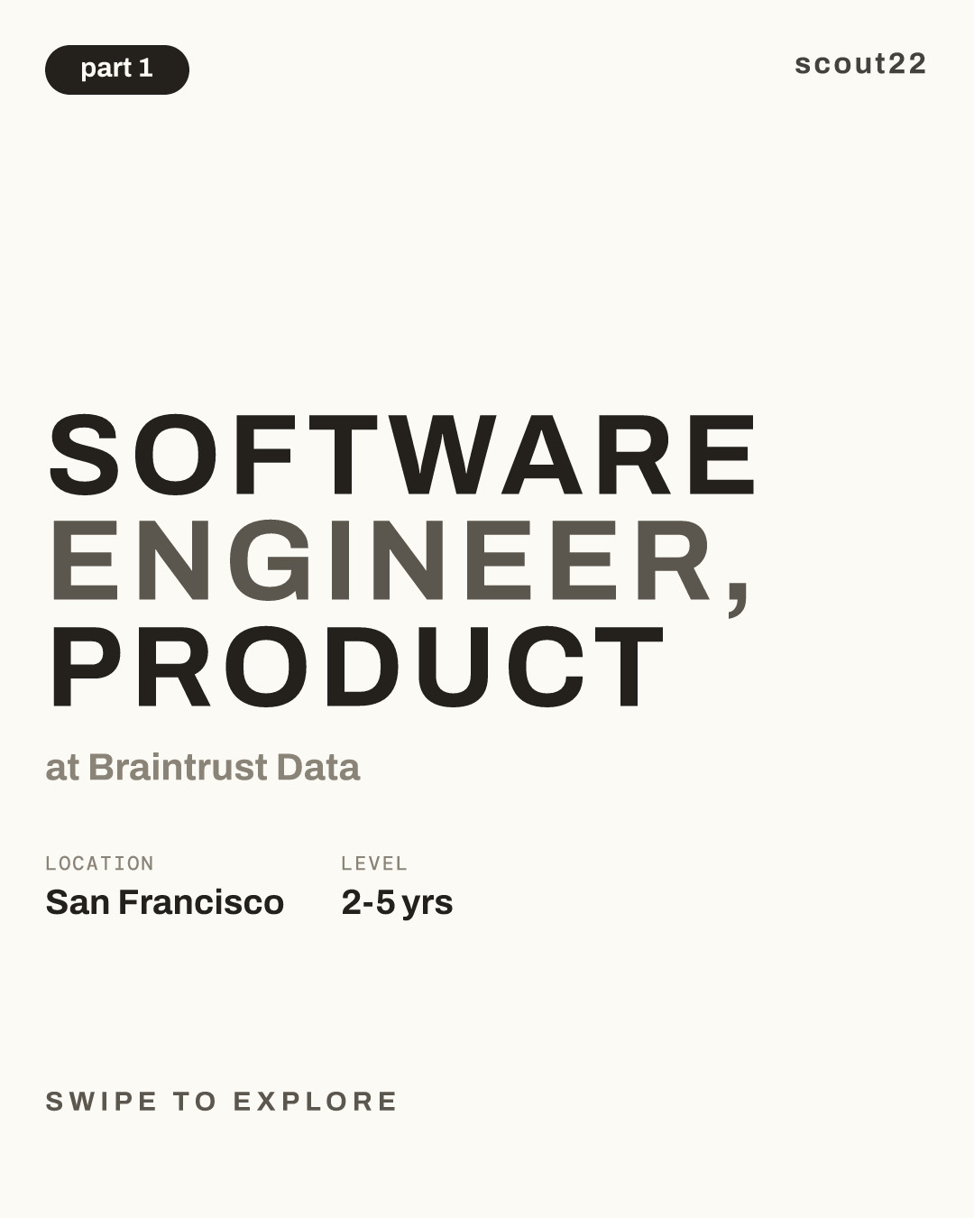 Software Engineer, Product at Braintrust Data