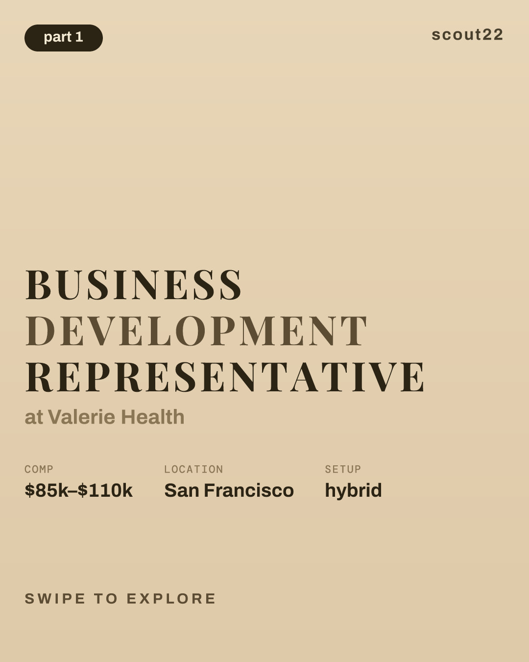 Business Development Representative at Valerie Health