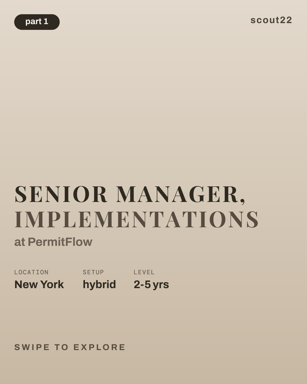 Senior Manager, Implementations at PermitFlow