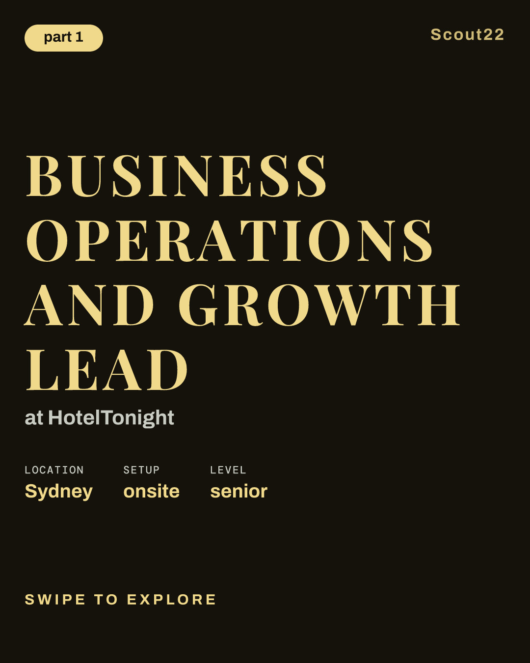 Business Operations and Growth Lead at HotelTonight