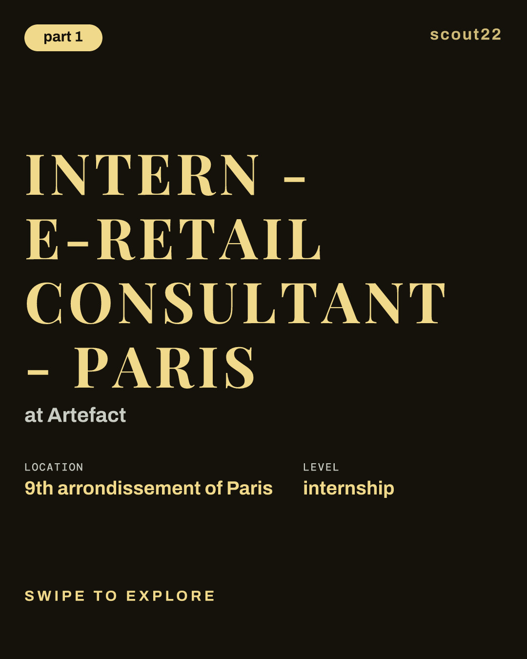 Intern - E-retail Consultant - Paris at Artefact