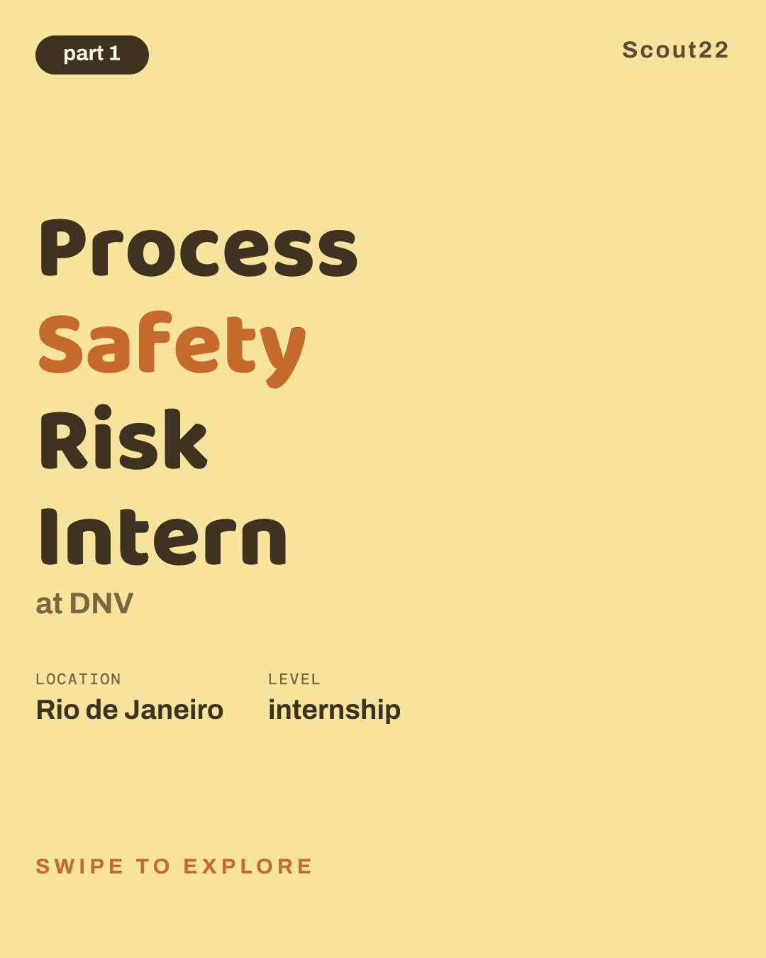 Process Safety Risk Intern at DNV
