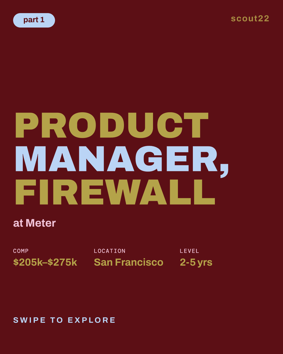 Product Manager, Firewall at Meter