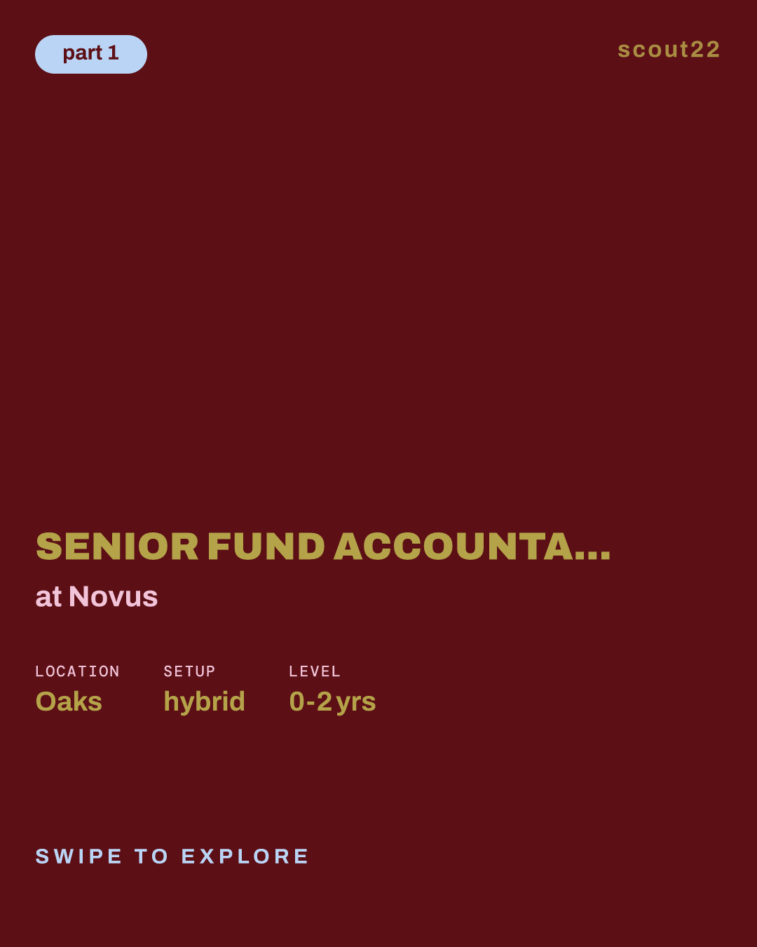 Senior Fund Accountant, Alternative Investment Funds at Novus