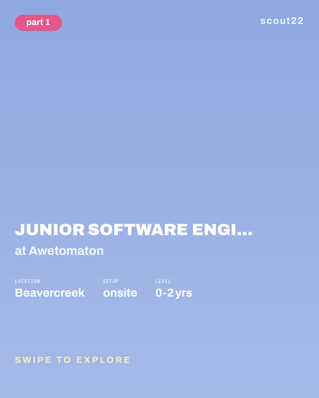 Junior Software Engineer (Full Stack) at Awetomaton