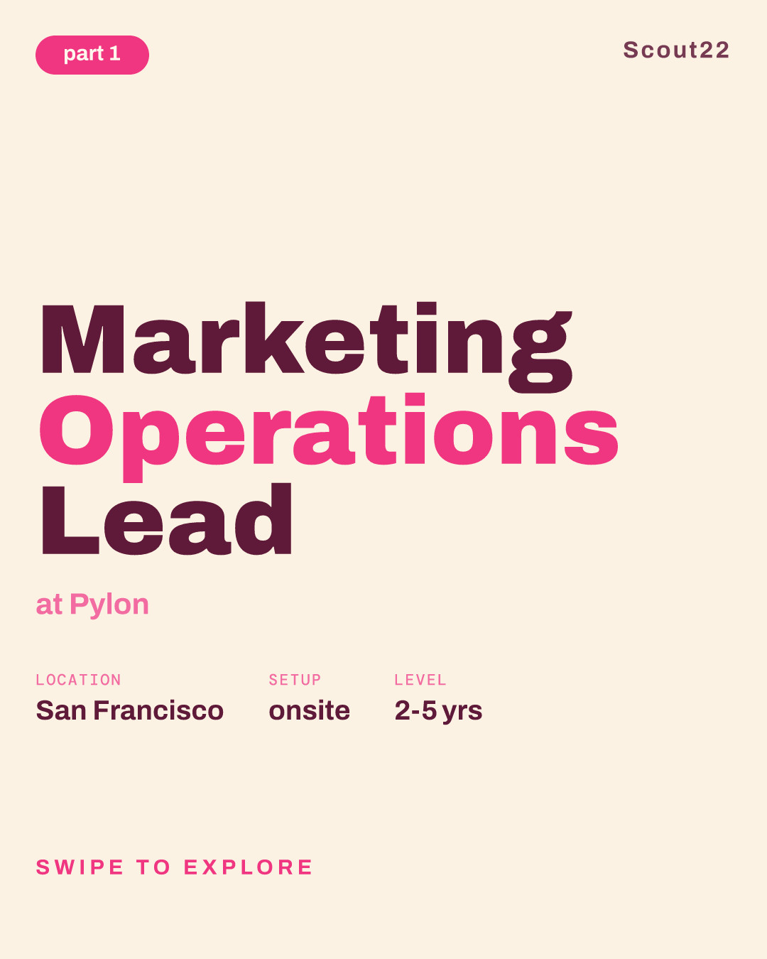 Marketing Operations Lead at Pylon