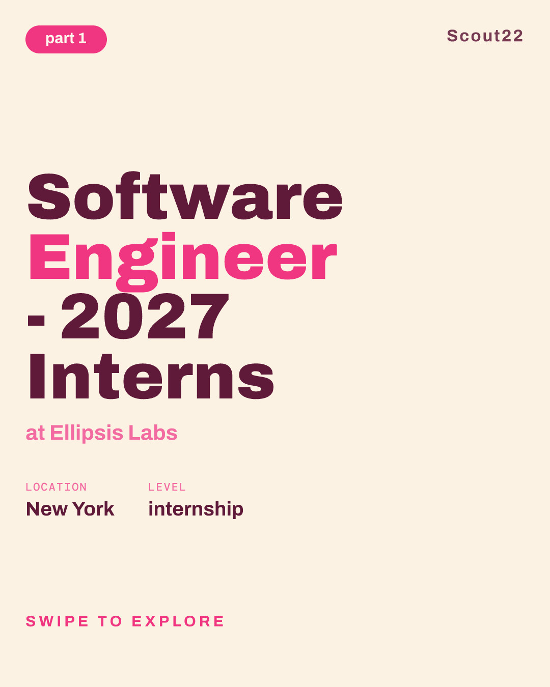 Software Engineer - 2027 Interns at Ellipsis Labs