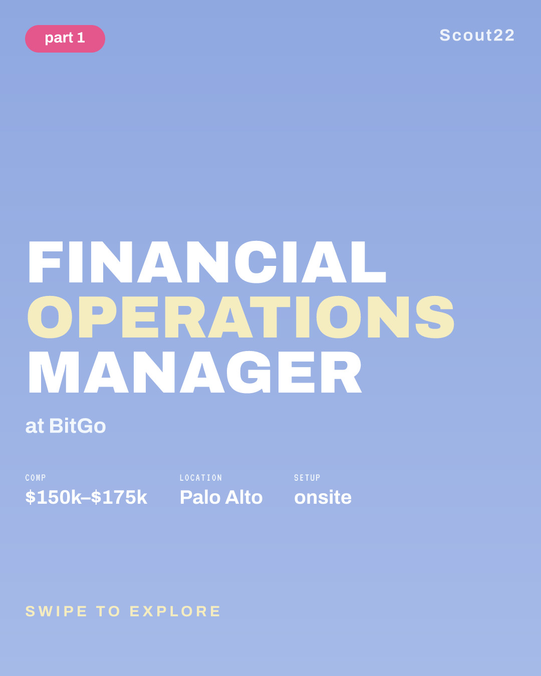 Financial Operations Manager at BitGo