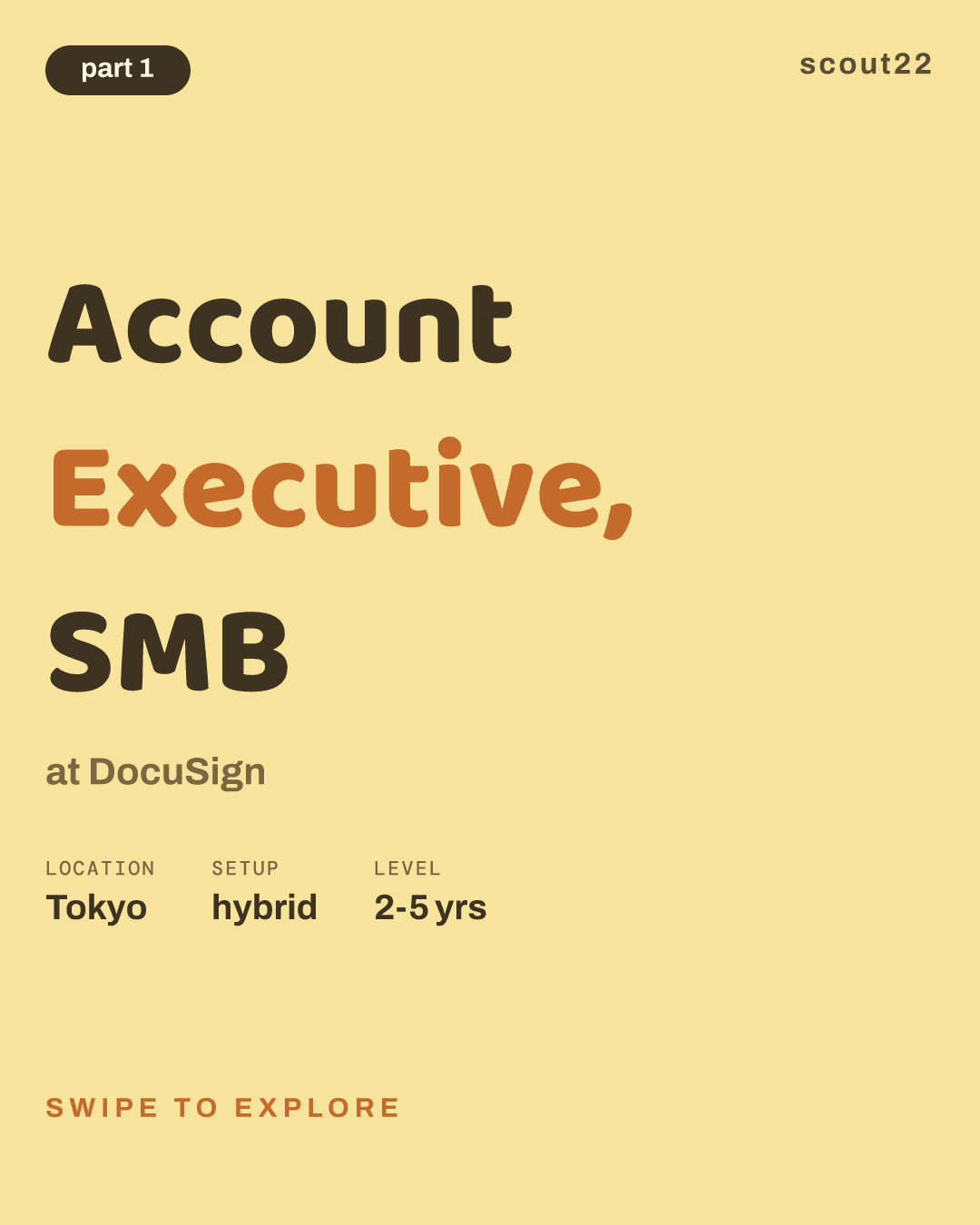 Account Executive, SMB at DocuSign