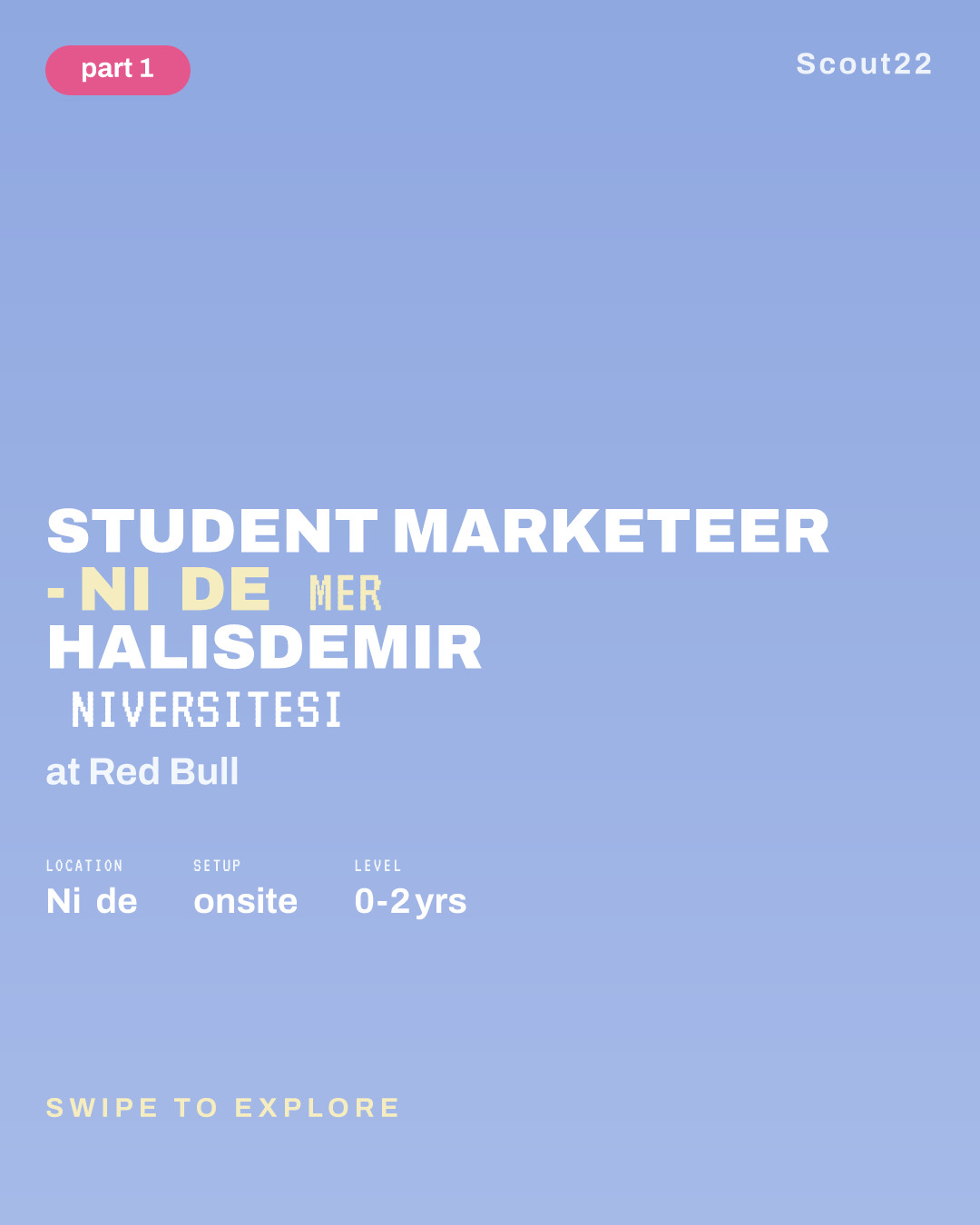 Student Marketeer - Niğde Ömer Halisdemir Üniversitesi at Red Bull